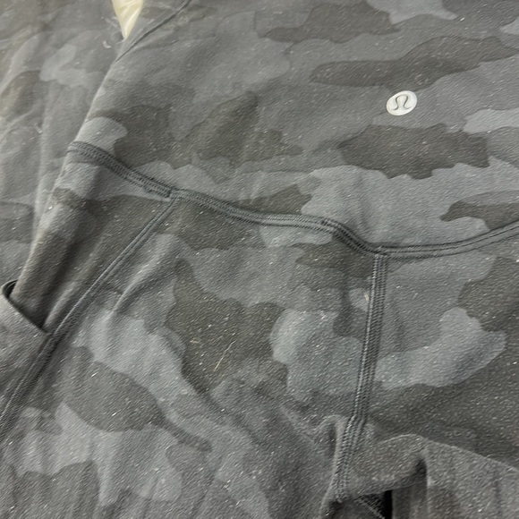 Lululemon Align High Rise Crop with Pockets 23" Heritage 365 Camo Deep Coal Mult - Picture 7 of 7